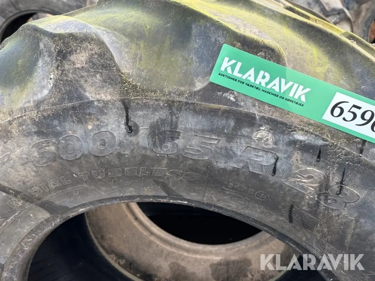 Billede 3 - Landbrugsdæk Michelin 600/65R28 2 styk