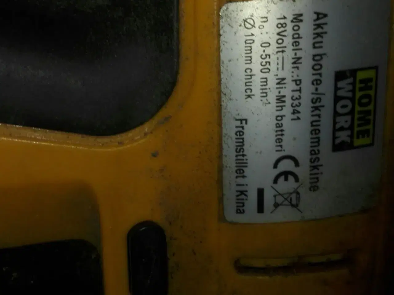 Billede 2 - Batteri boremaskine, maskine defekt .