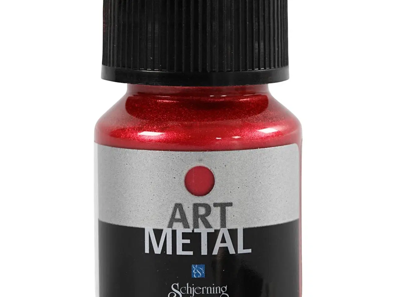 Billede 1 - Hobbymaling Metallic Lavarød 30ml - Intens Metaleffekt