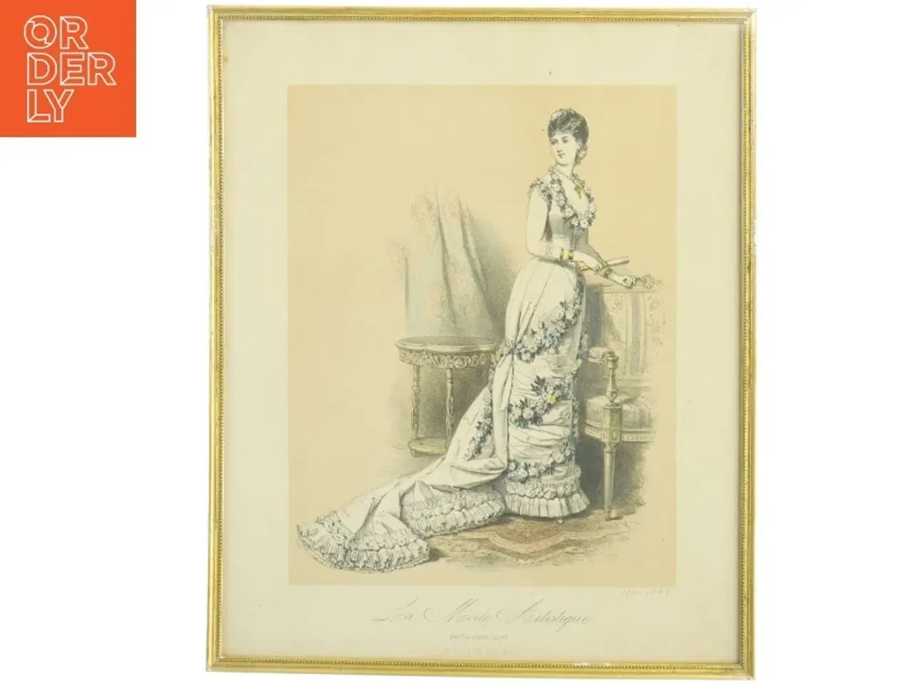 Billede 7 - Vintage modeillustrationer (str. 35 x 28 cm)
