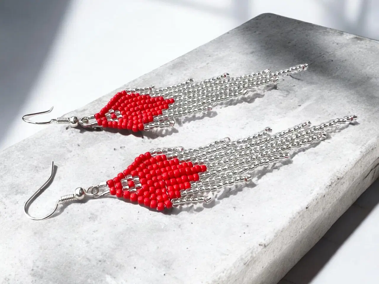 Billede 5 - Grønlandske perle øreringe