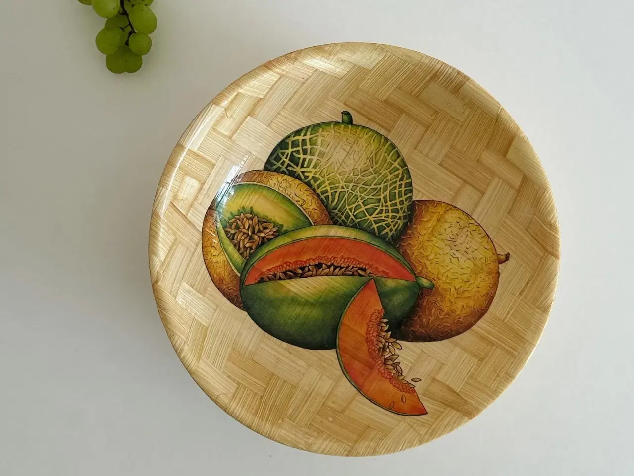 Billede 1 - Finerskål m melontryk