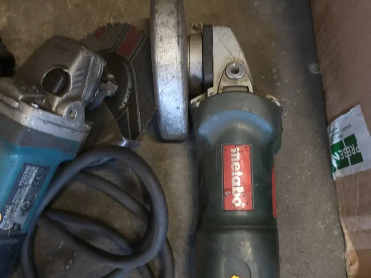 Billede 2 - 3 stk. vinkelslibere METABO, MAKITA