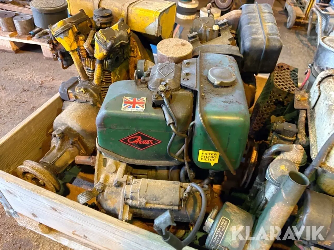 Billede 7 - Motorer 4 styk dieselmotorer