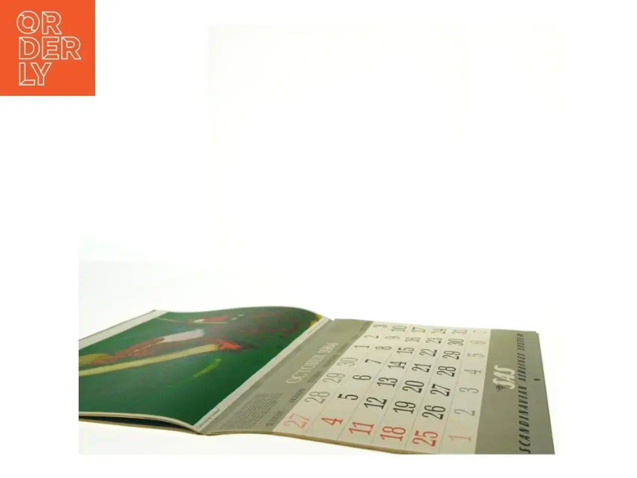 Billede 4 - Vintage SAS sportskalender fra Sas (str. 42 x 32 cm)