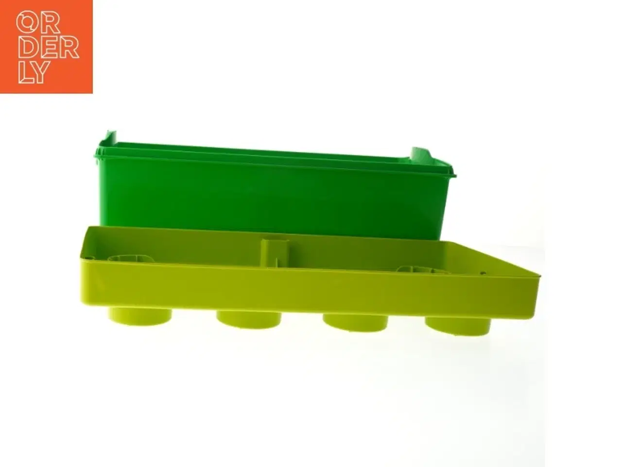 Billede 4 - Lego Grøn Opbevaringsboks fra Lego (str. 35,5x17,5 cm)