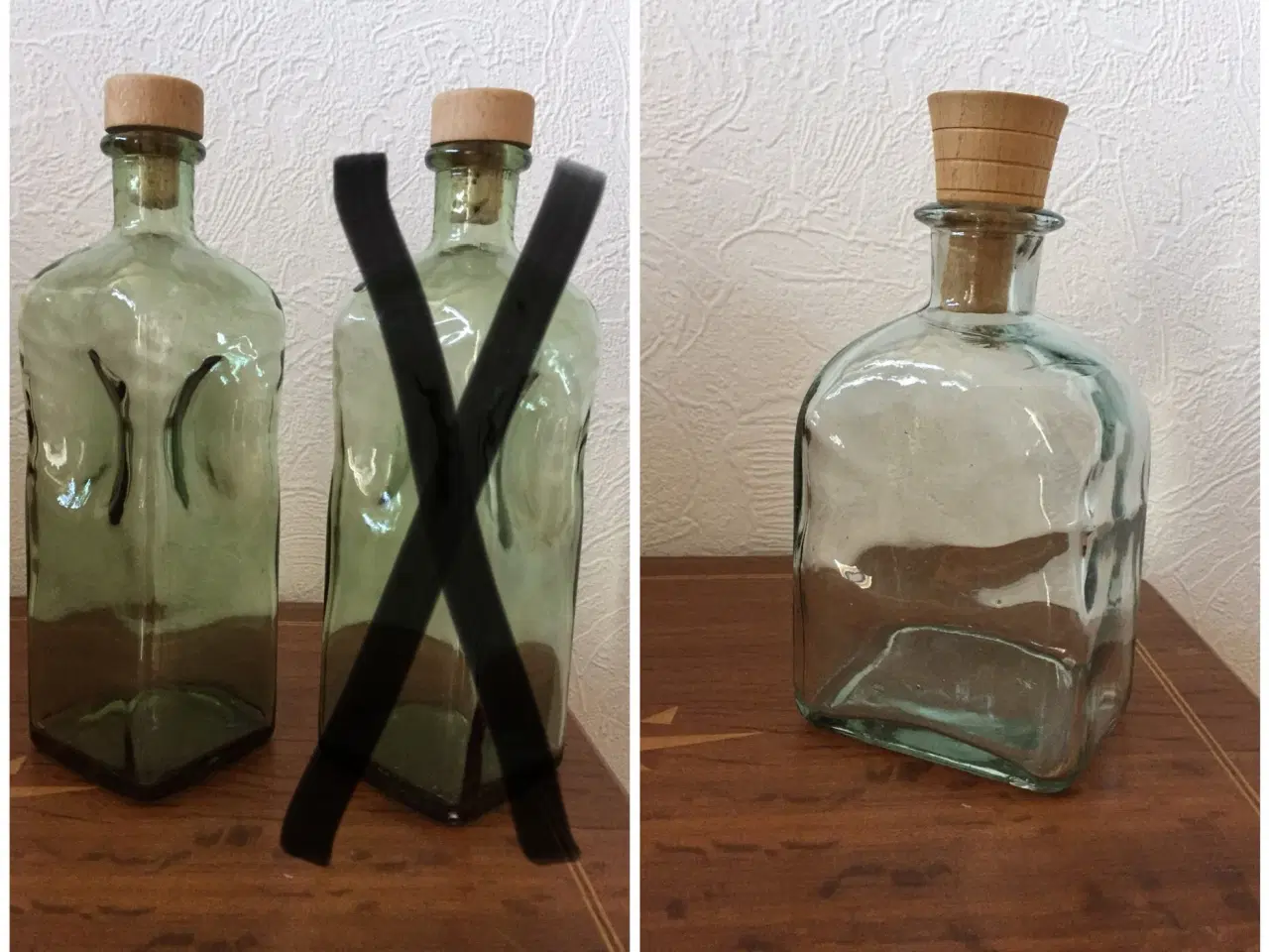 Billede 4 - Fine glasflasker