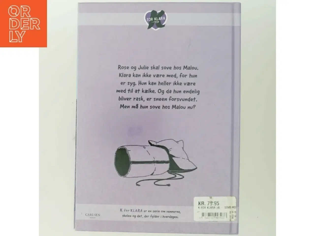 Billede 3 - K for Klara, Sove hos Malou af Line Kyed Knudsen (Bog)