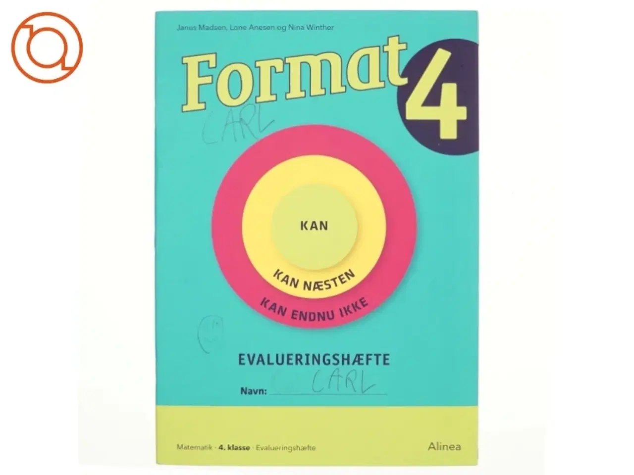 Billede 1 - Format - 4 : elevbog/web. Evalueringshæfte af Janus Madsen (Bog)