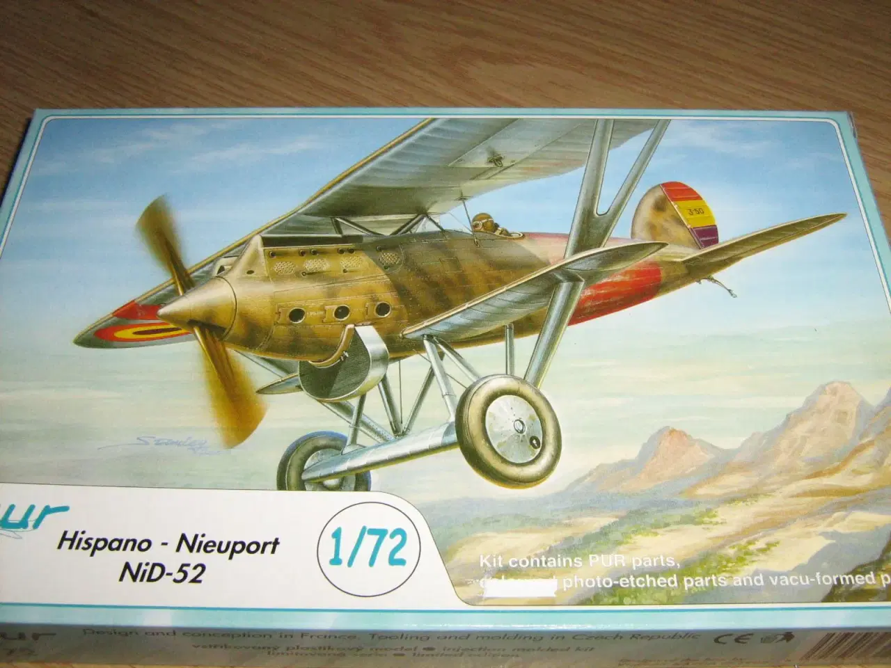 Billede 1 - Azur Hispano-Nieuport NiD-52 1/72