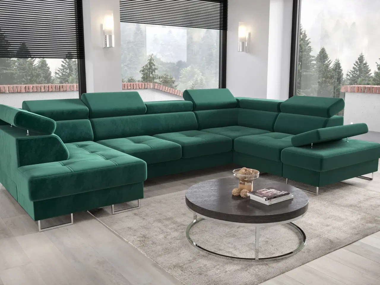 Billede 5 - GALAKSE MAX II HJØRNESOFA 210x350x165