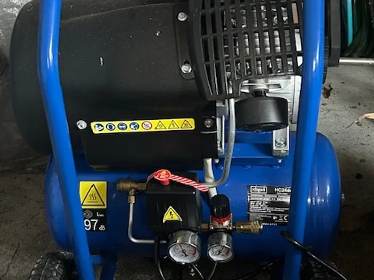 Billede 3 - UBRUGT Scheppach - kompressor HC24DC