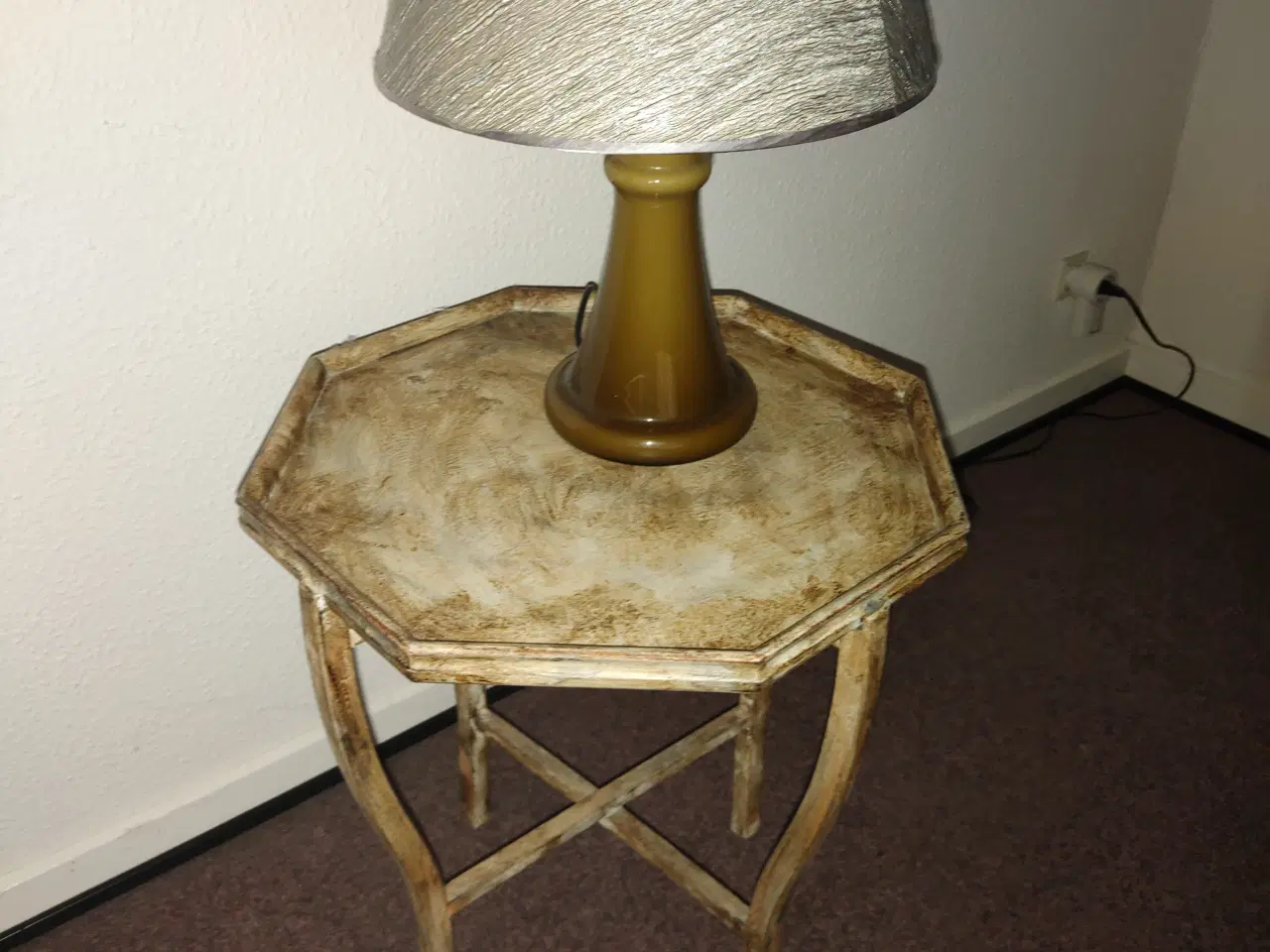 Billede 2 - Holmegaard lampe og bord