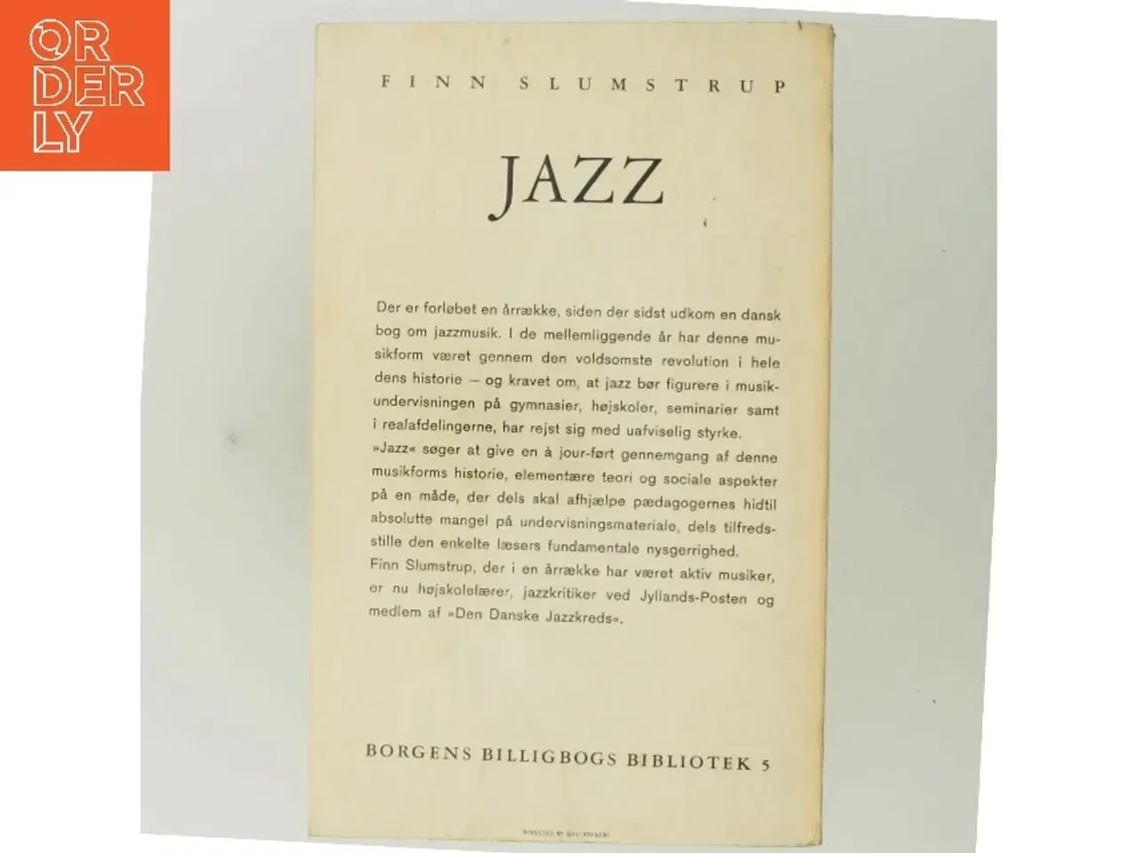 Billede 3 - Jazz af Finn Slumstrup (Bog)