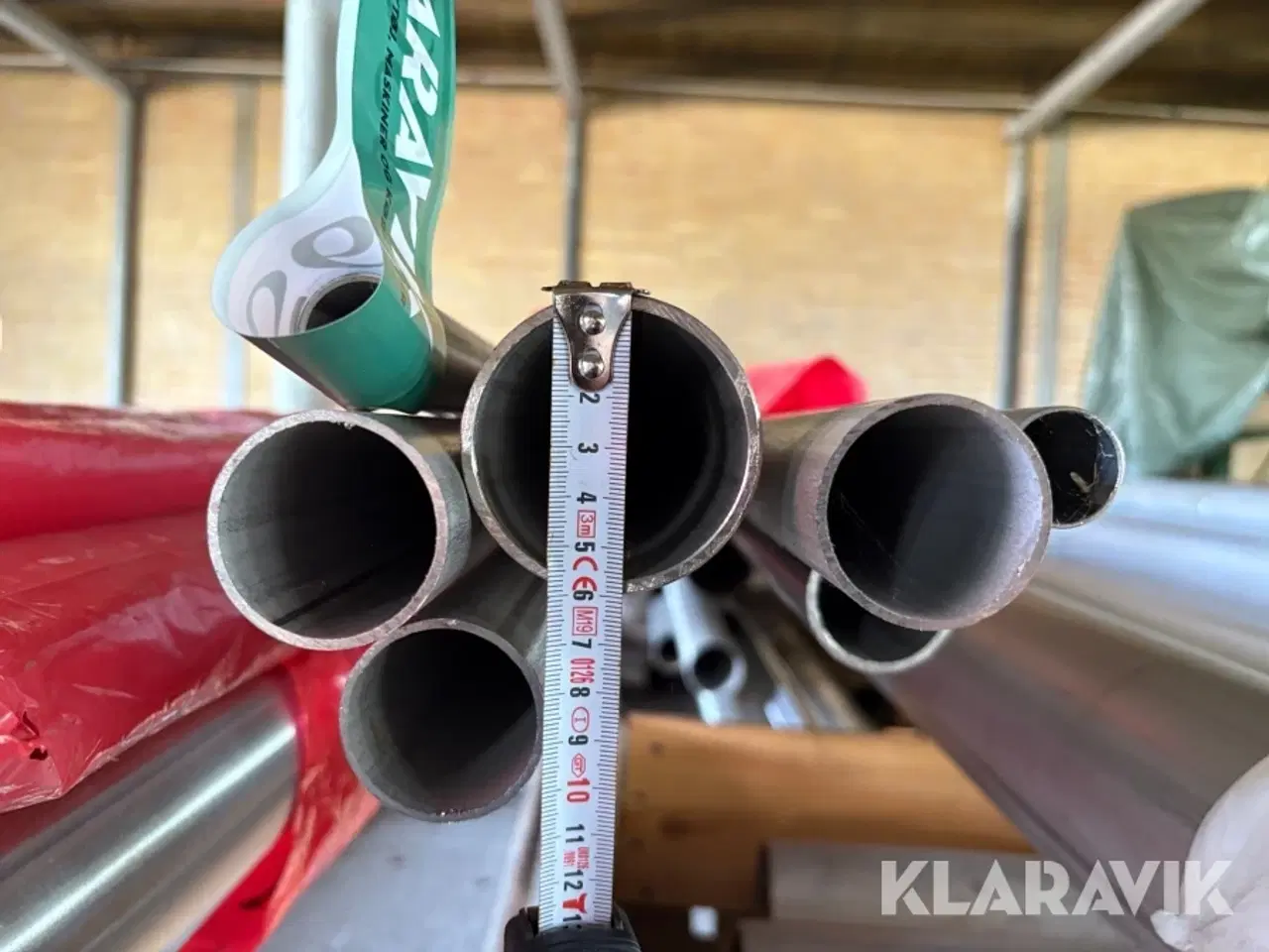 Billede 9 - Rustfristål rør 304/316 + akselstål 18 styk