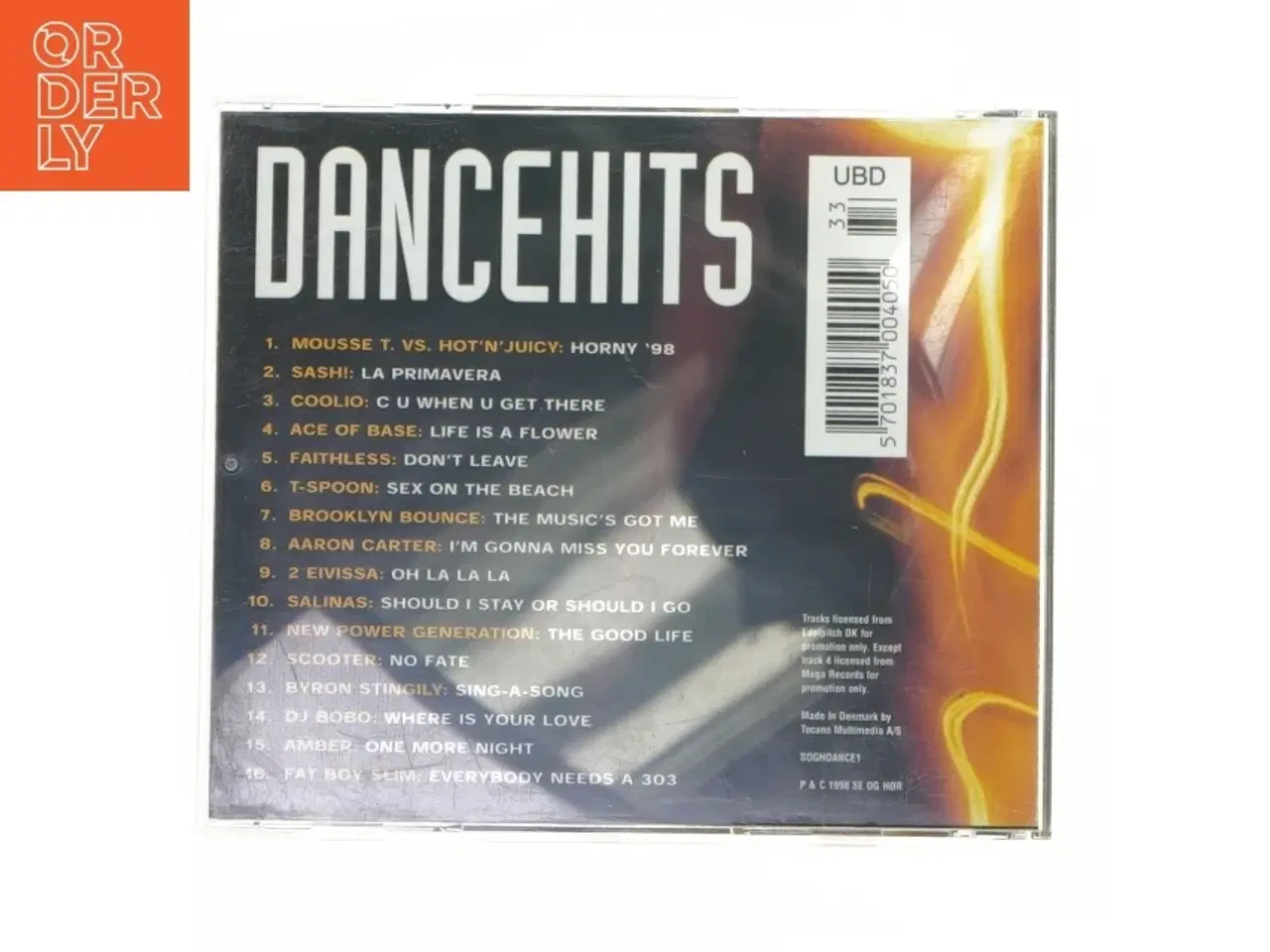 Billede 3 - Dancehits Volume 1 CD