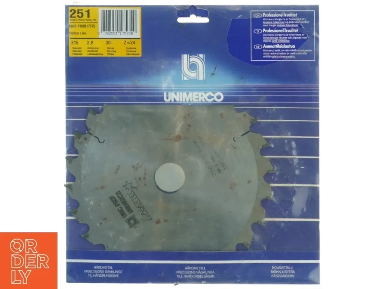 Billede 1 - UNIMERCO savklinge fra UNIMERCO (str. 26 cm)