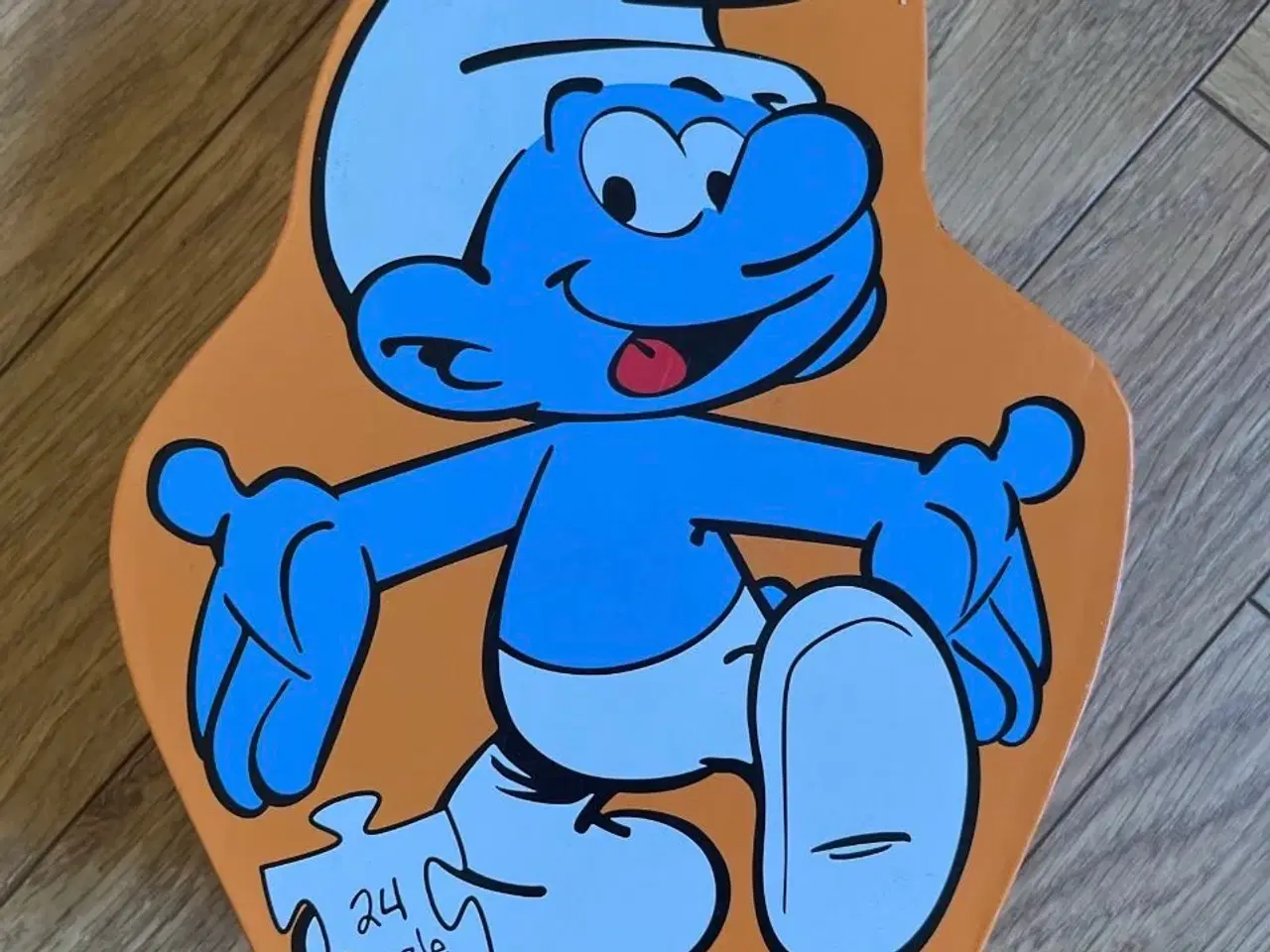 Billede 1 - Smølfepuslespil