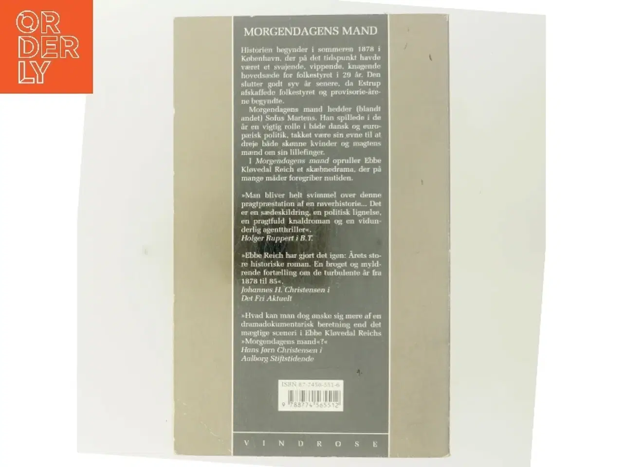 Billede 3 - Morgendagens mand : roman af Ebbe Kløvedal Reich (Bog)