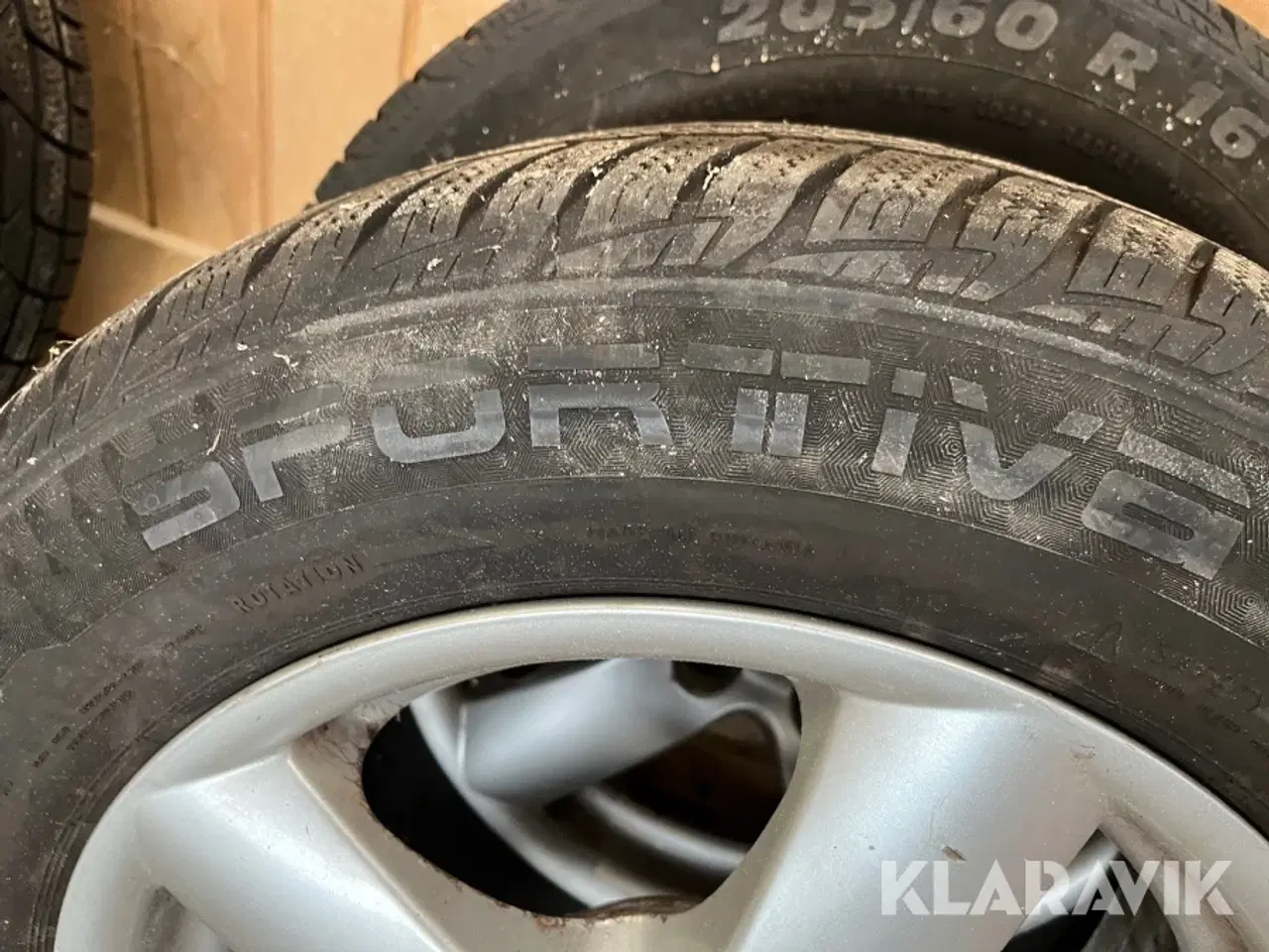 Billede 9 - Alufælge med dæk Rial 4 styk