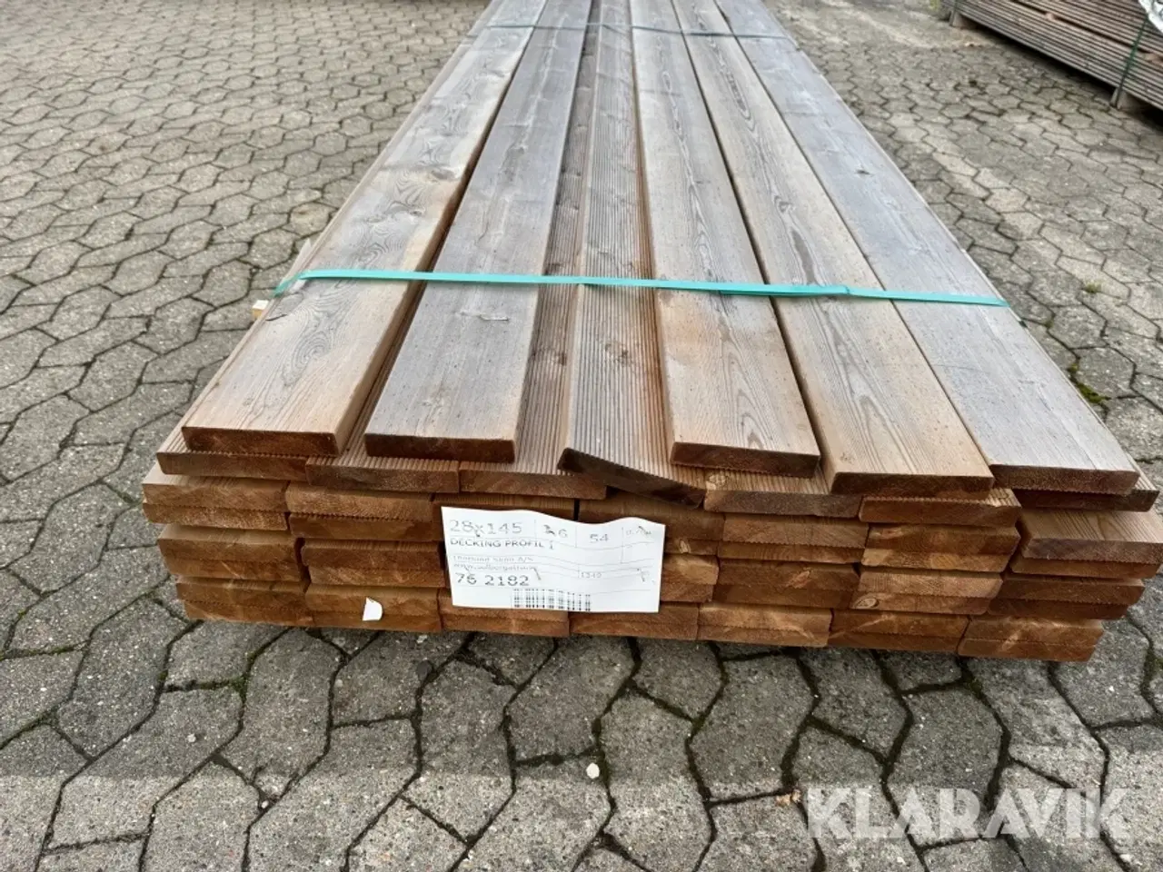 Billede 6 - Terrassebrædder 28×145 mm, 3,6 m – THERMO 54 styk