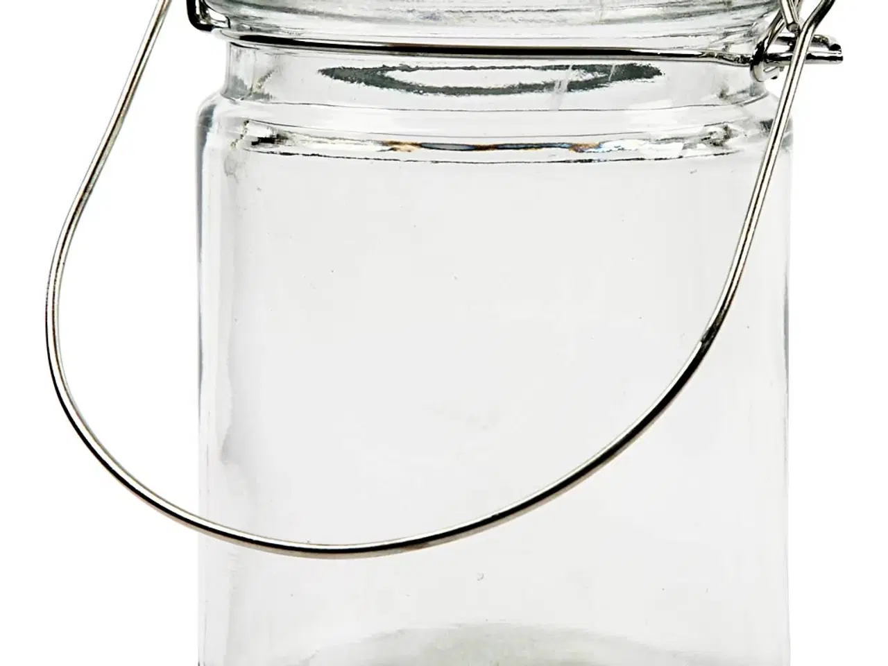 Billede 1 - Elegant Cylinderformet Lanterne - 2 stk. i glas