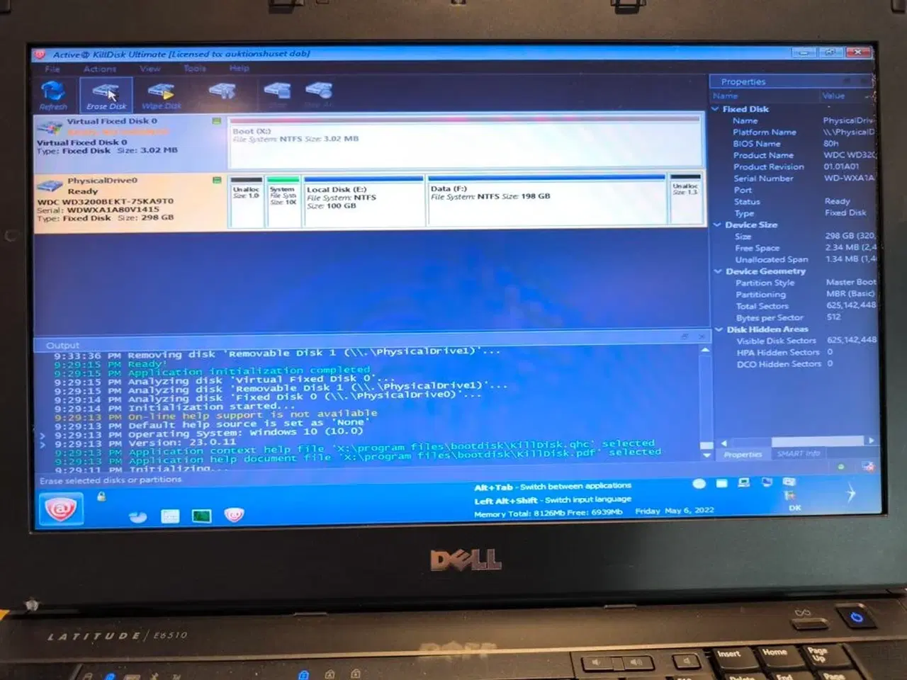 Billede 2 - Bærbar PC DELL Lattitude e6510 med oplader og dockingstation