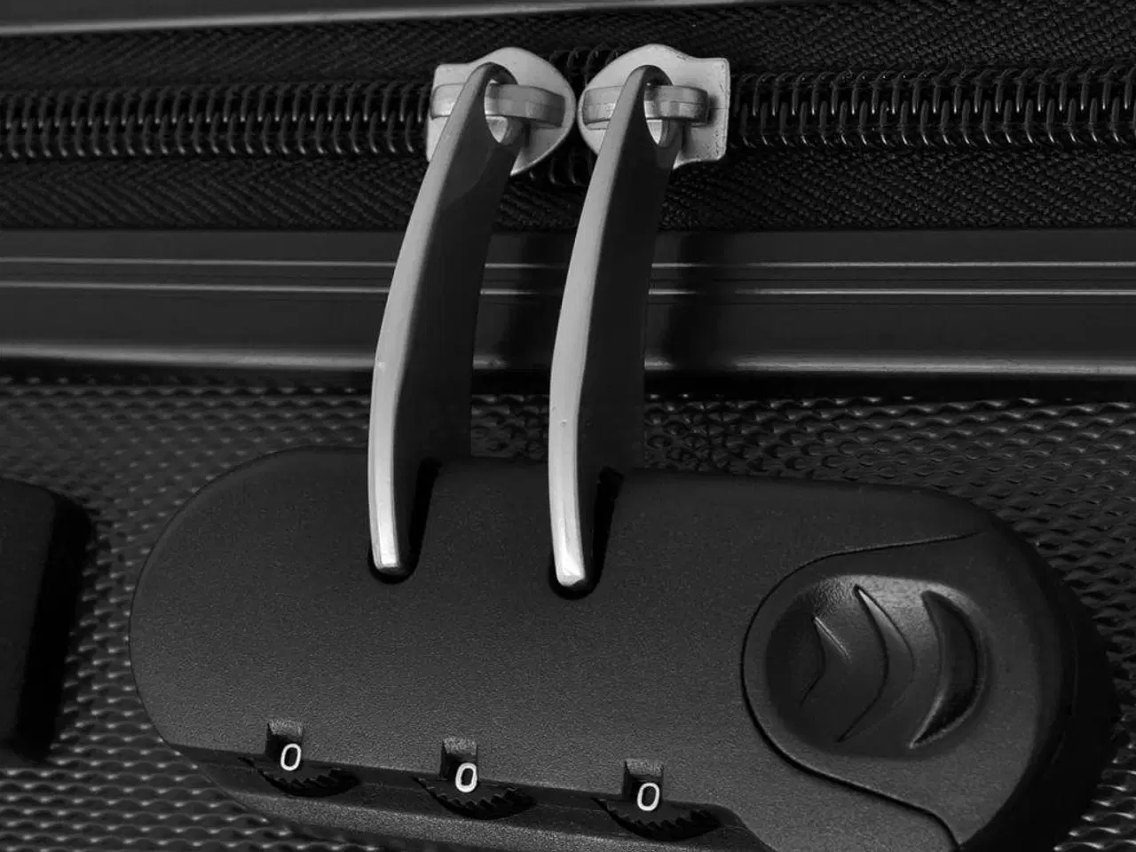 Billede 2 - Hardcase trolleysæt 45,5/55/66 cm sort