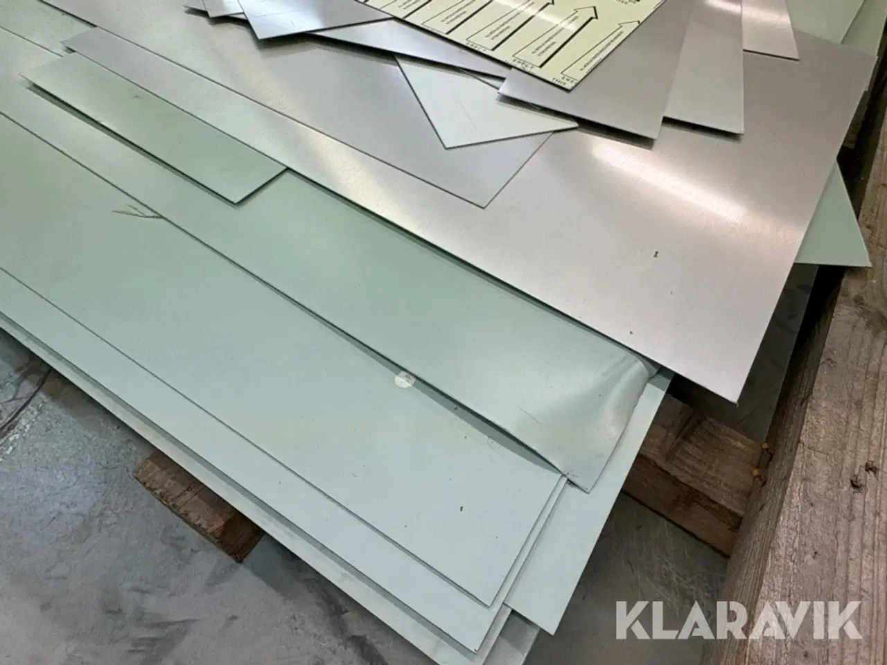 Billede 9 - Assorterede rustfrie plader - 10 paller