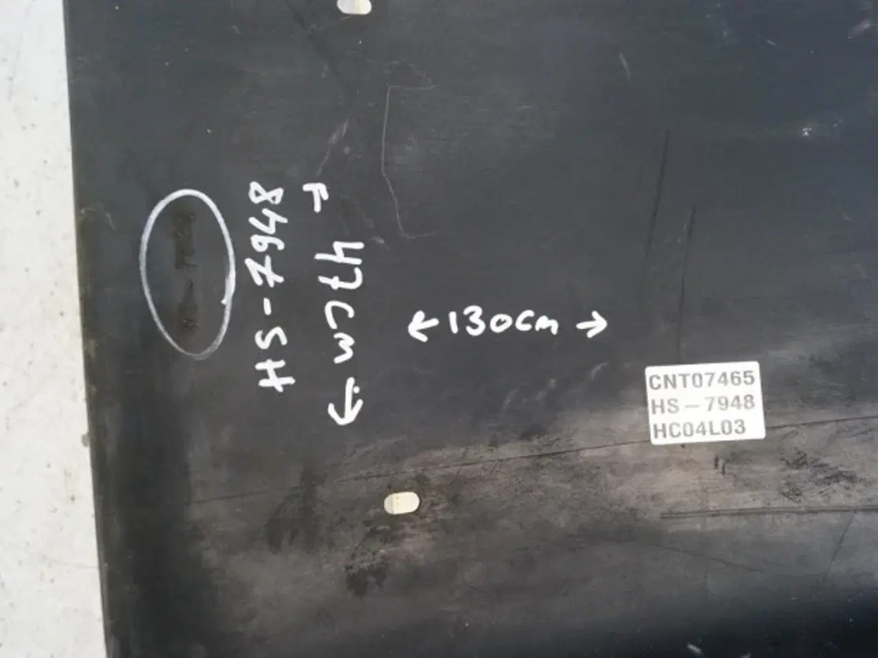 Billede 7 - Traktor Universel Hjulskærm HS 7948