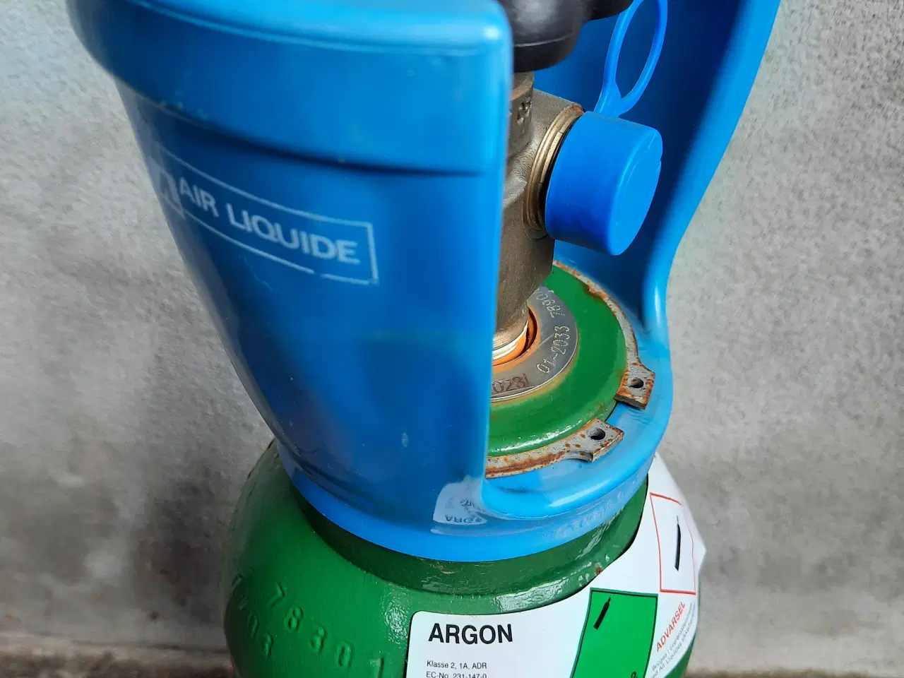 Billede 3 - Argon 5 liter Ejerflaske, Air Liquide