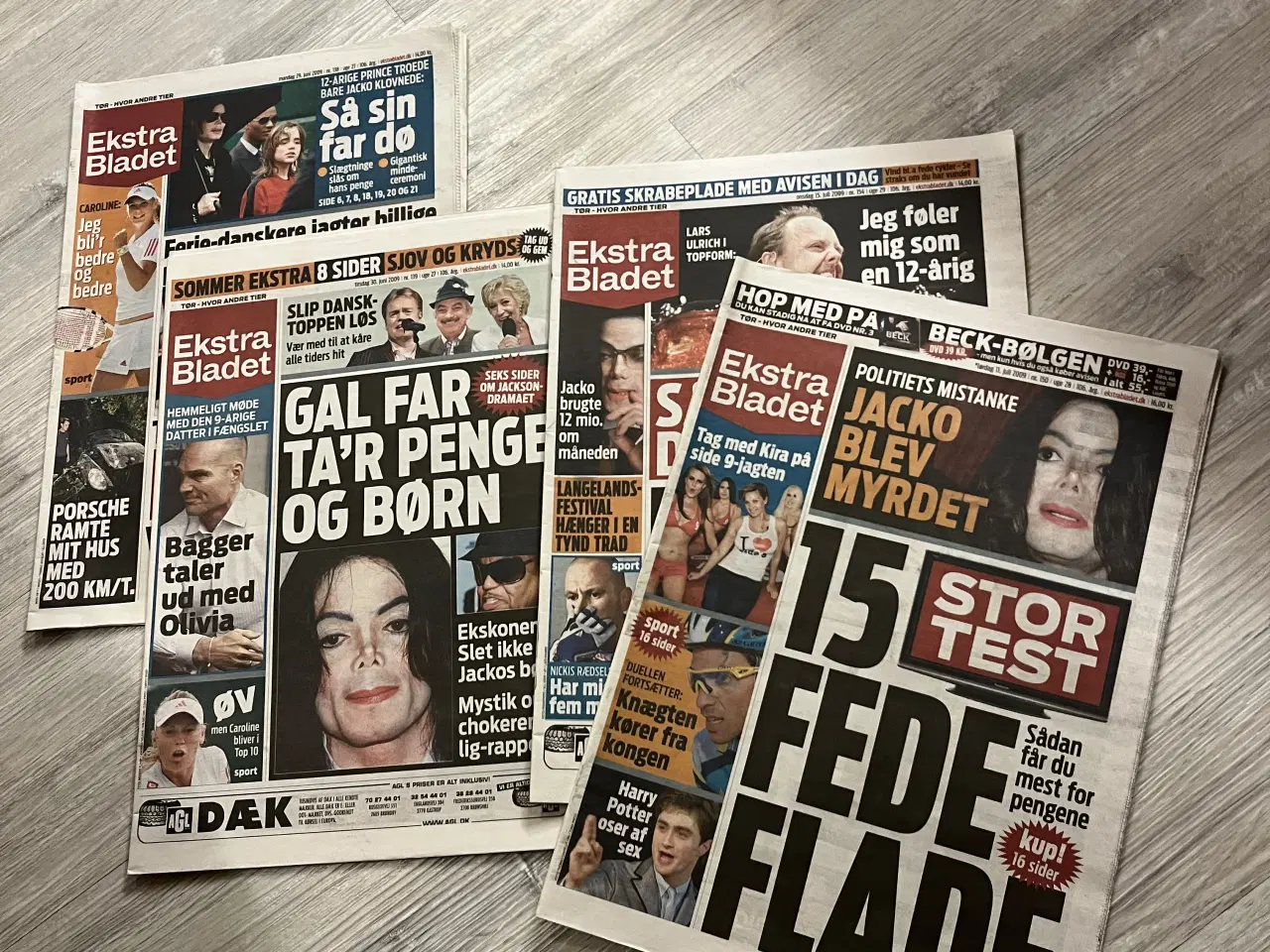 Billede 1 - Michael Jackson Mindeaviser