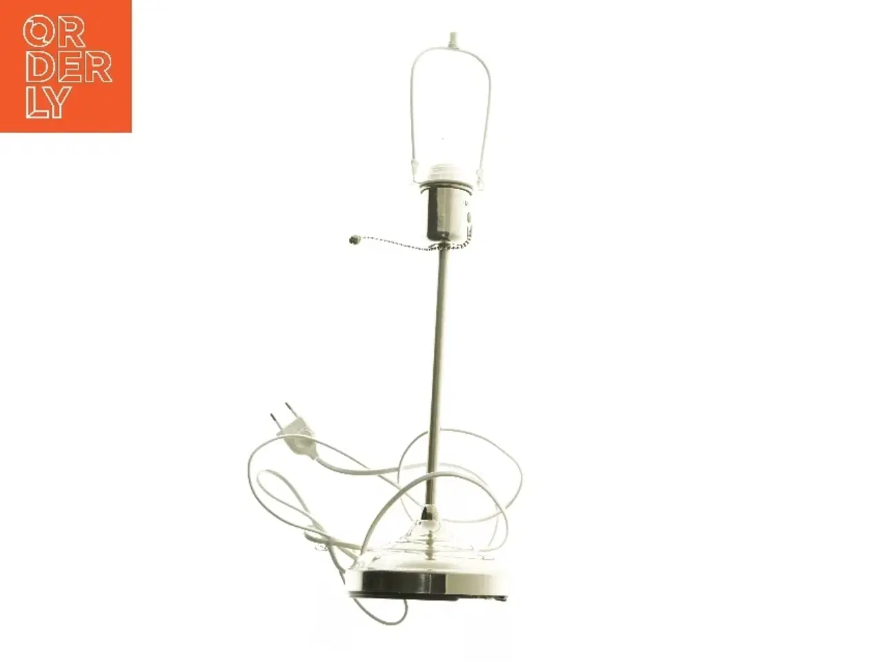 Billede 1 - Bordlampe i metal (str. 54,5 cm)