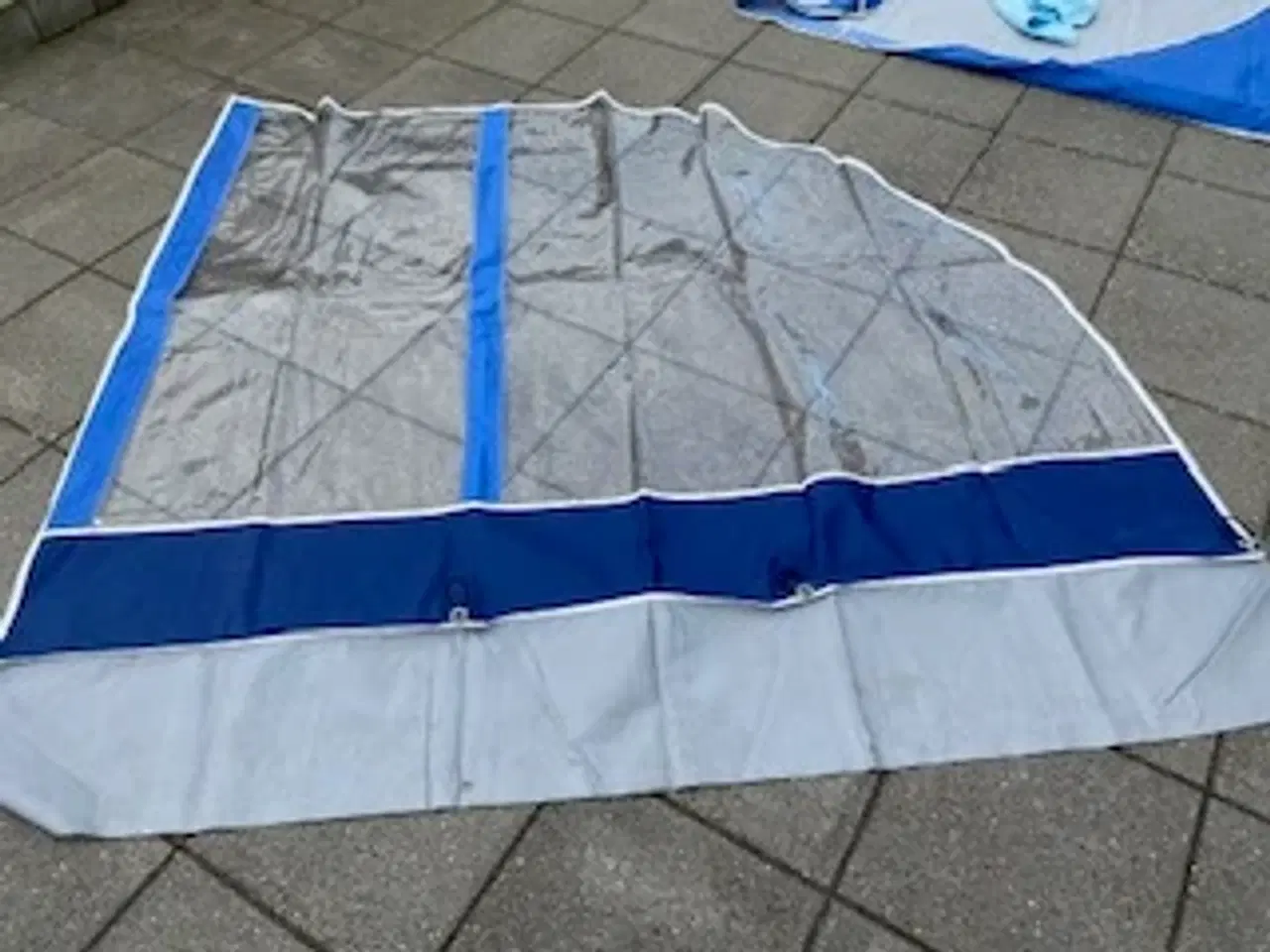 Billede 3 - Isabella Sun Blue Solsejl 975 med sider og stænger