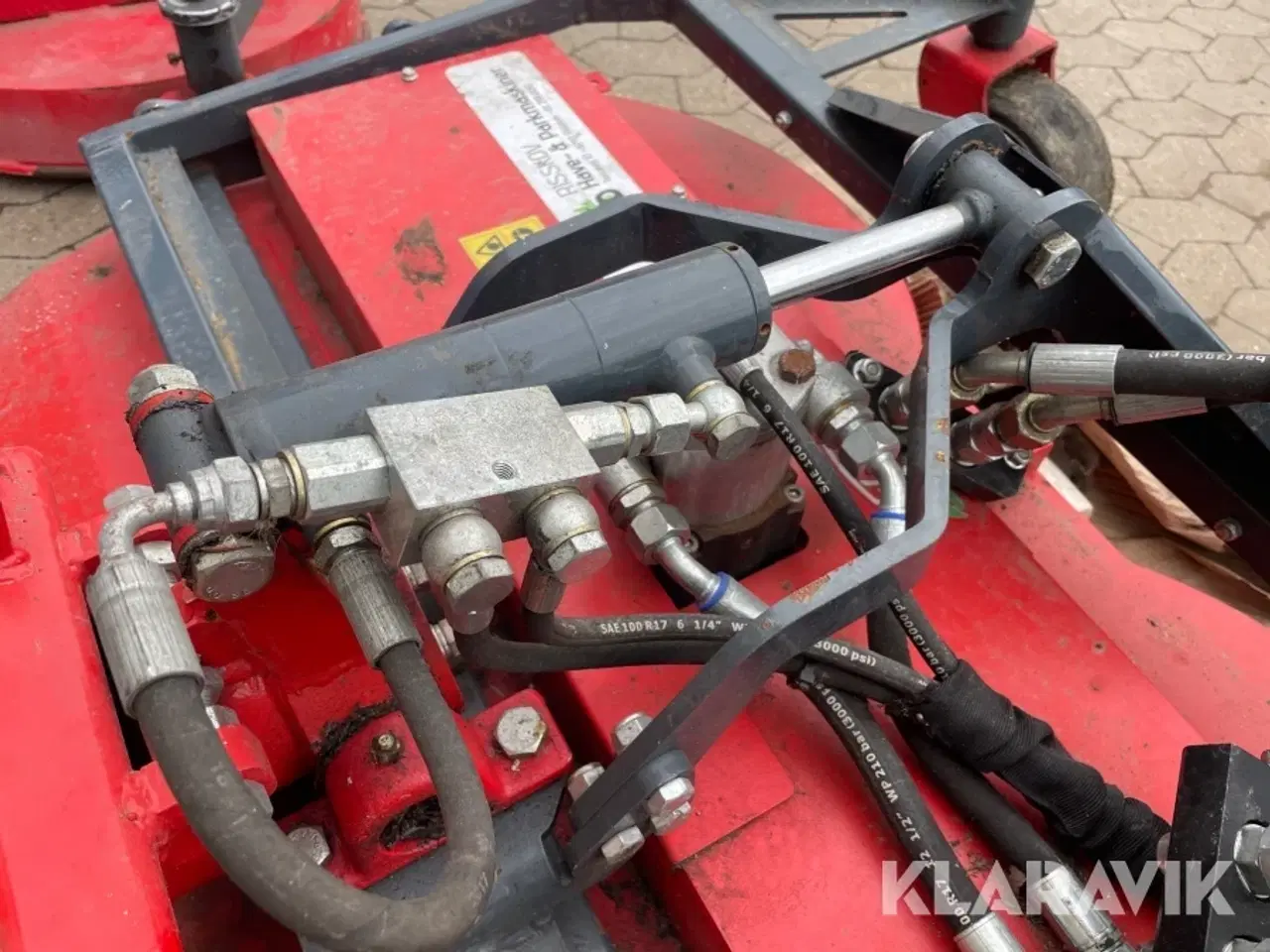 Billede 10 - Hydraulisk tip skærebord Fort