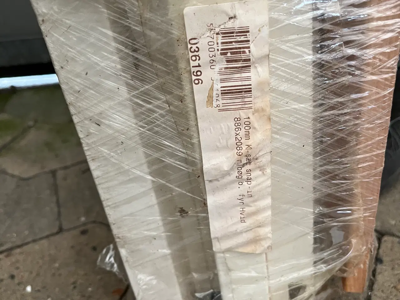 Billede 1 - Komplet dørkarm med bundstykke 886x2089 mm