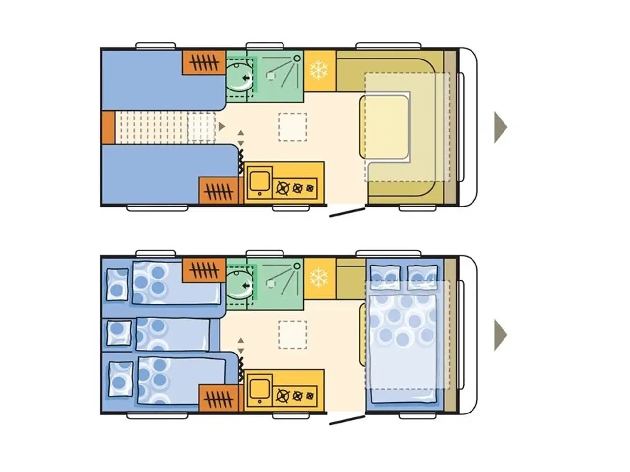 Billede 11 - 2020 - Adria Adora 502 UL Supreme Edition   Enkeltsenge og centralvarme!