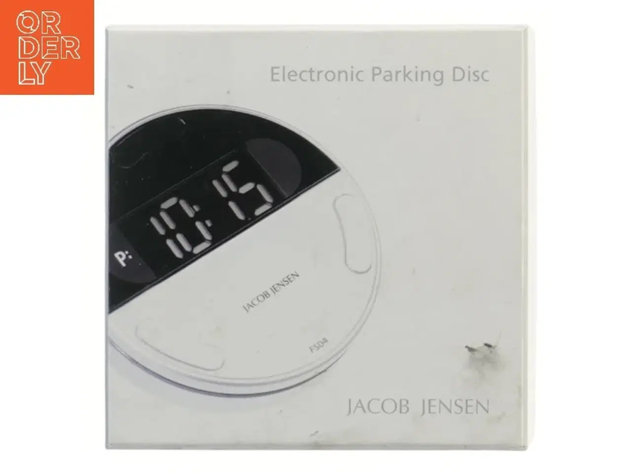 Billede 1 - Elektronisk p-skive fra Jacob Jensen (str. Ø 10 cm)kun lidt brugt