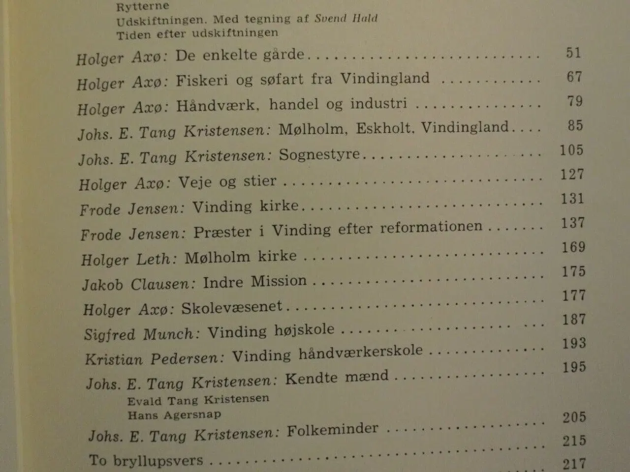 Billede 5 - træk af vinding sogns historie, red. af holger axø