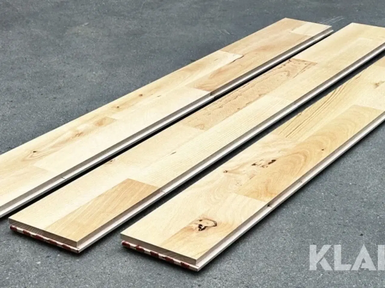 Billede 2 - Gulvparket Junckers bøgeparket massiv 22 mm cirka 100 m2