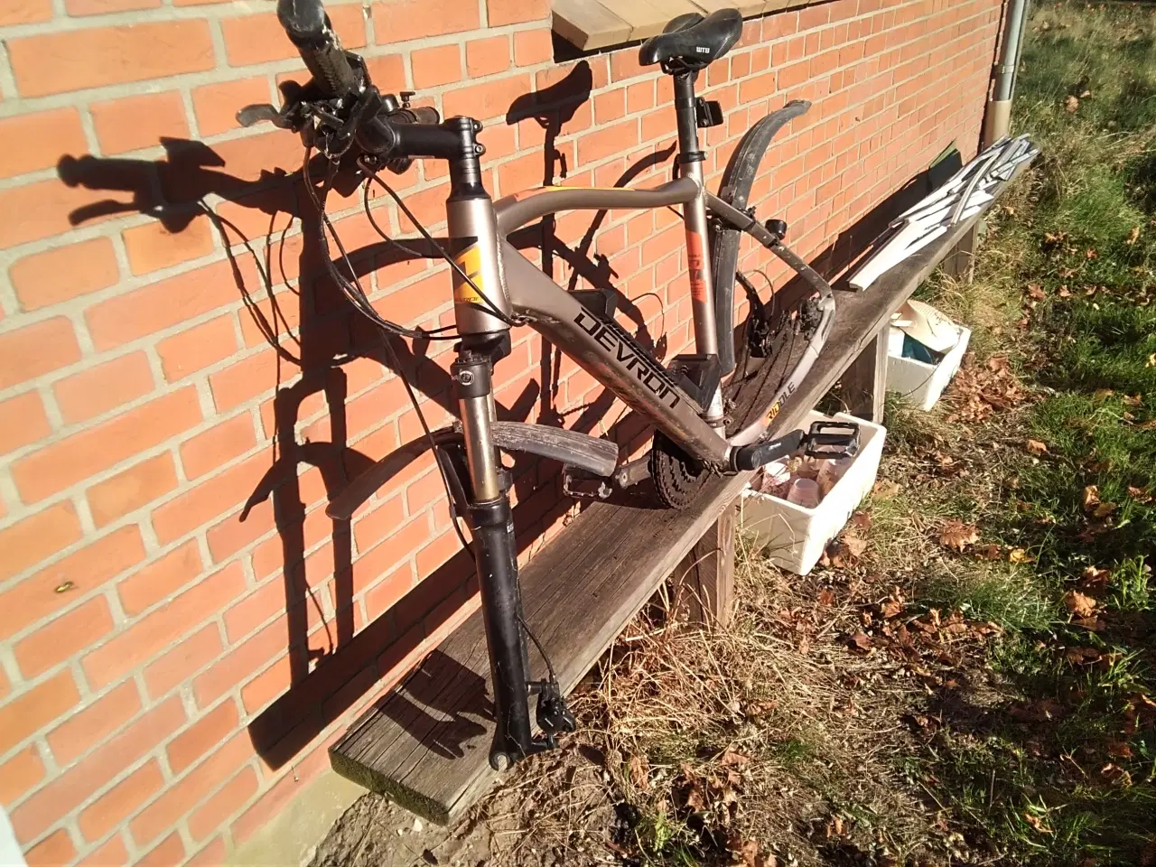 Billede 3 - E MTB stel til 27,5 " hjul m bremsekali God stand 