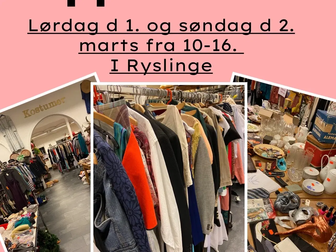 Billede 1 - Vintage- og loppemarked 1. og 2. marts