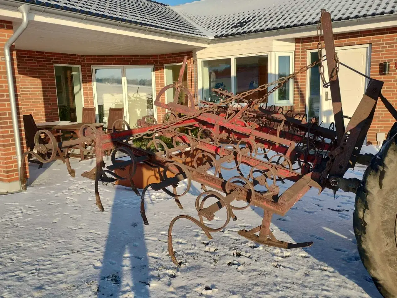 Billede 1 - Solid gammel JF harve