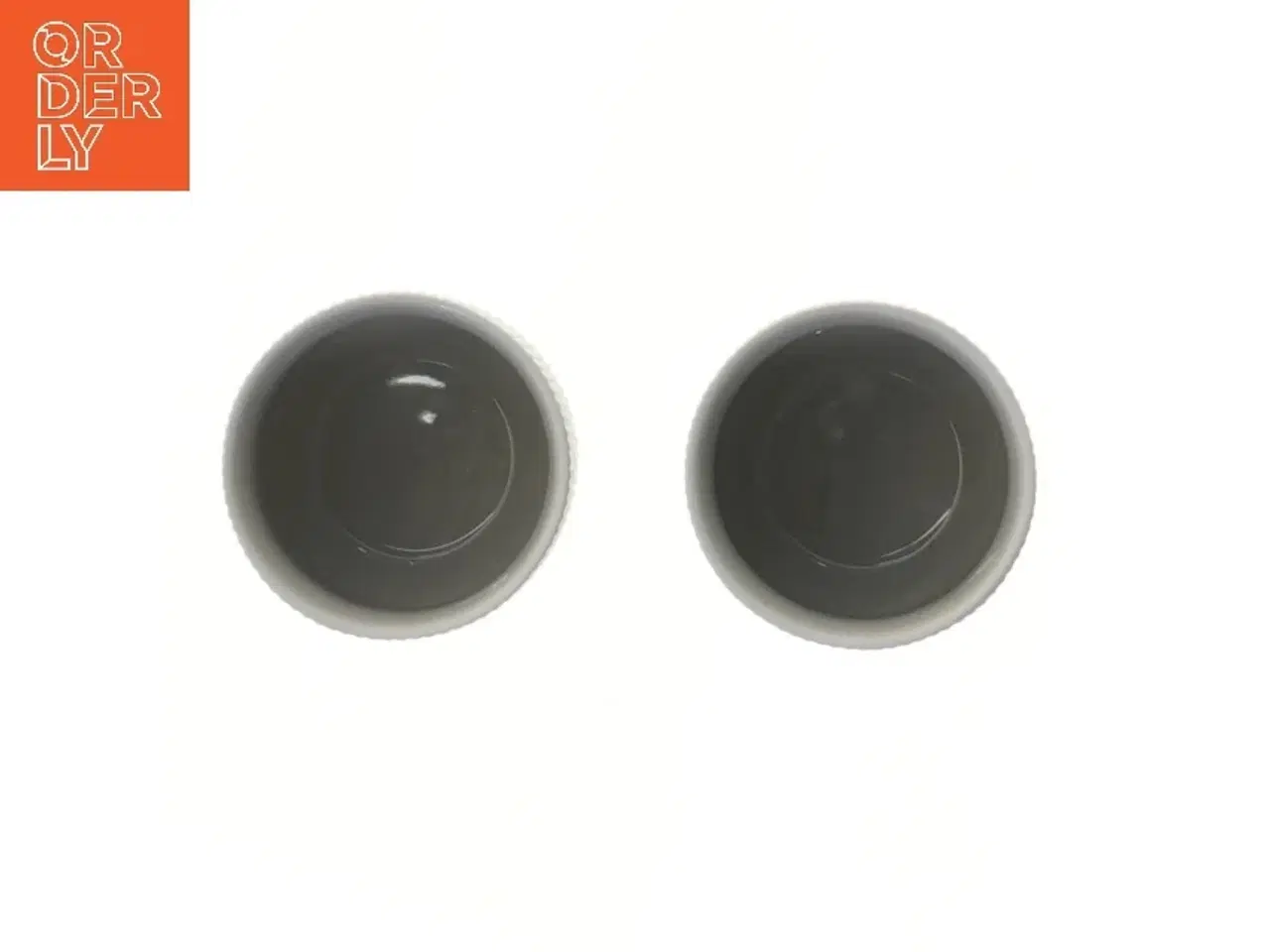 Billede 2 - Grå kopper, 2 stk, Ø 7 cm fra House of Sander (str. 2 stk Ø 7 cm)