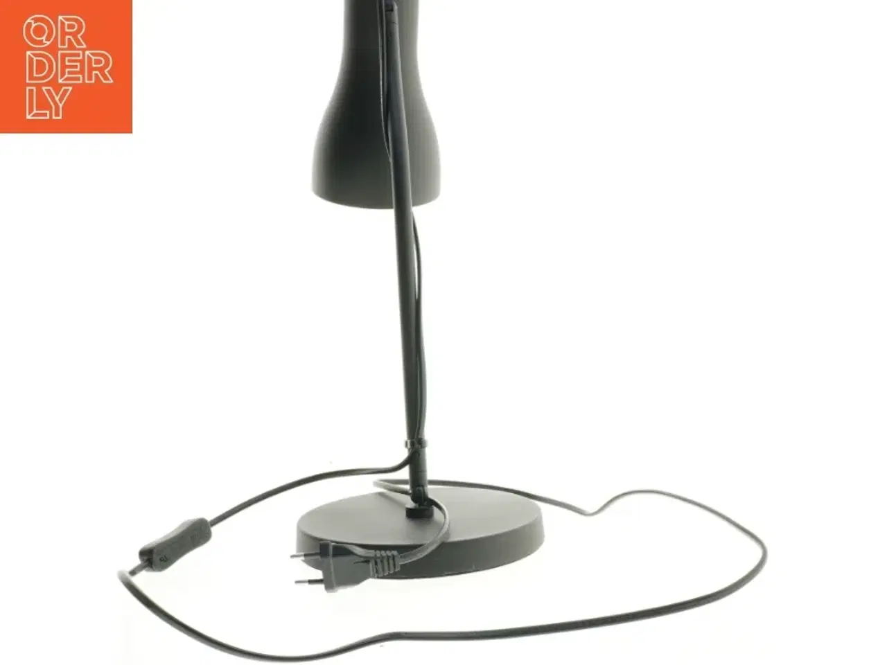 Billede 2 - Sort bordlampe (str. 46x18 cm)