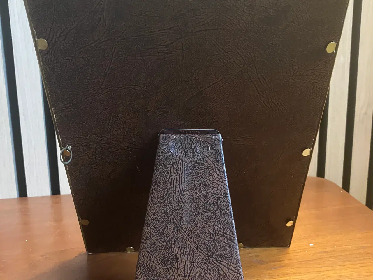 Billede 3 - Gammel metal rammer med fine detaljer og patina.