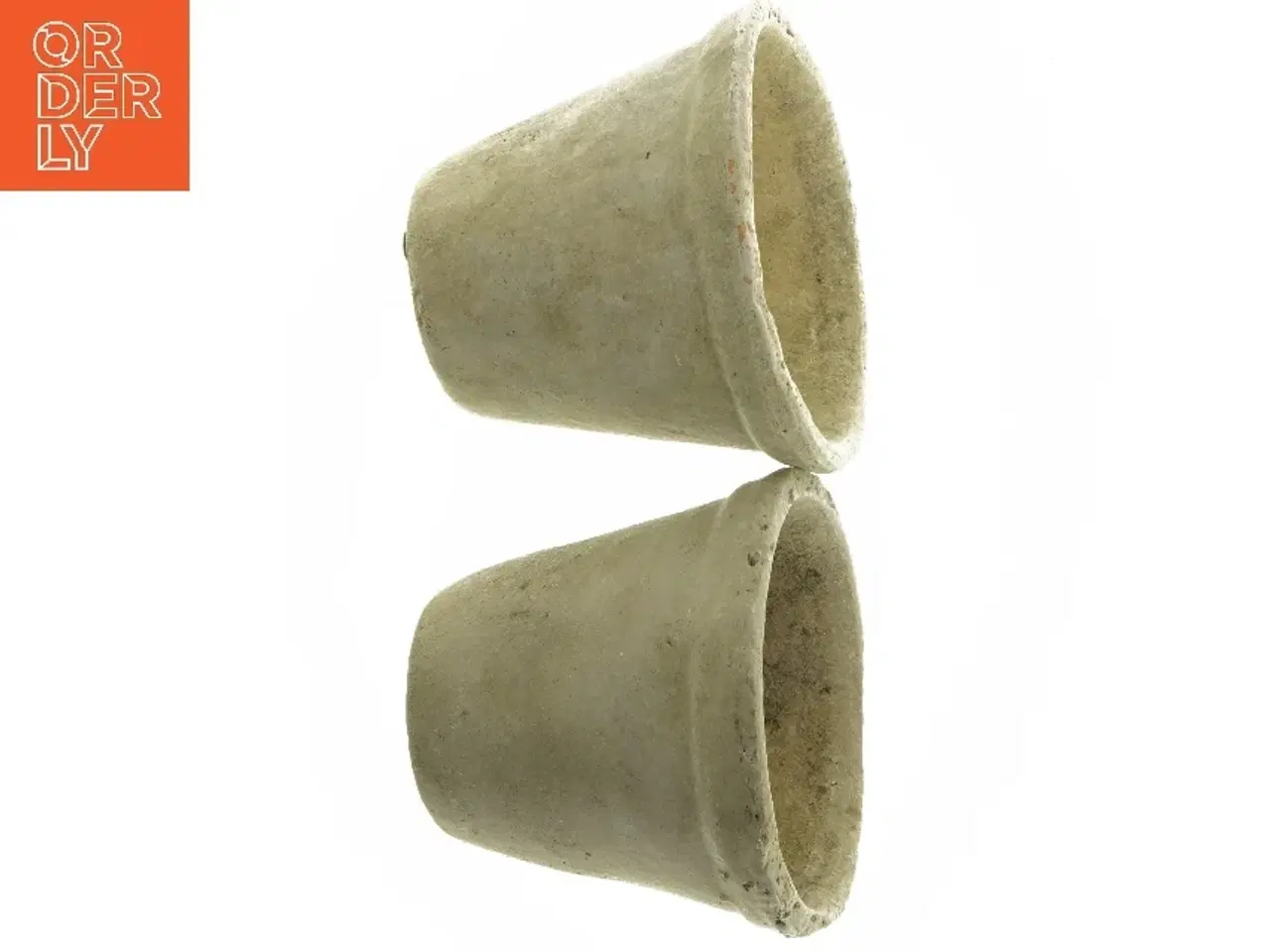 Billede 3 - To små urtepotter (str. 15x12 cm)