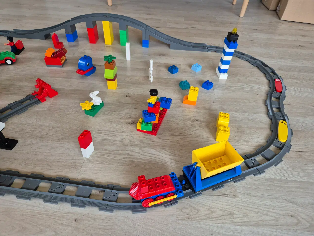 Billede 2 - Duplo Smart Elektrisk Togbane, Damptog, APP