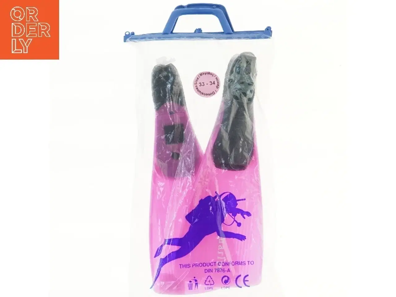 Billede 1 - Svømmefinner til børn (str. 33-34 )