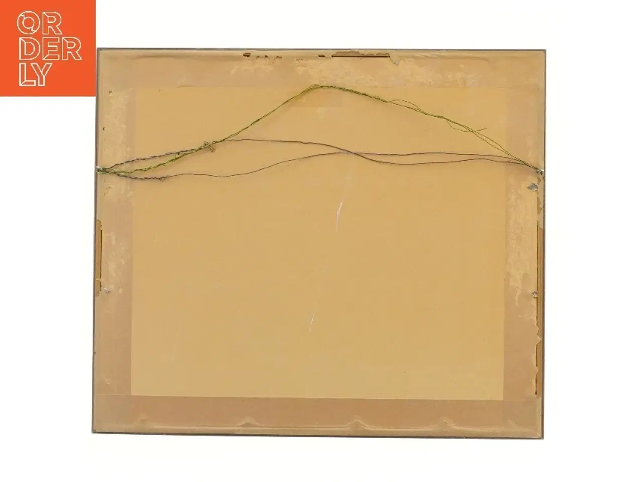 Billede 2 - Ramme med billede af hus (str. 36x31 cm)